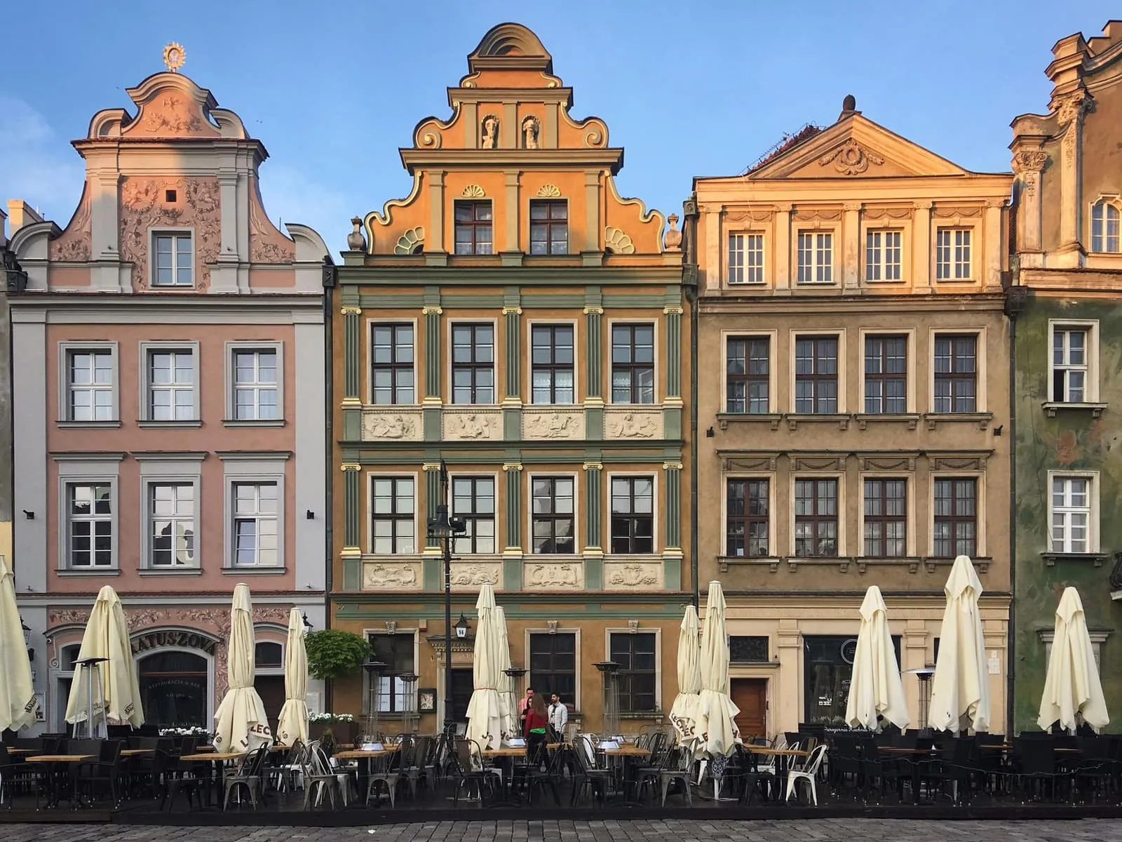 Kamienice na Starym Rynku w Poznaniu