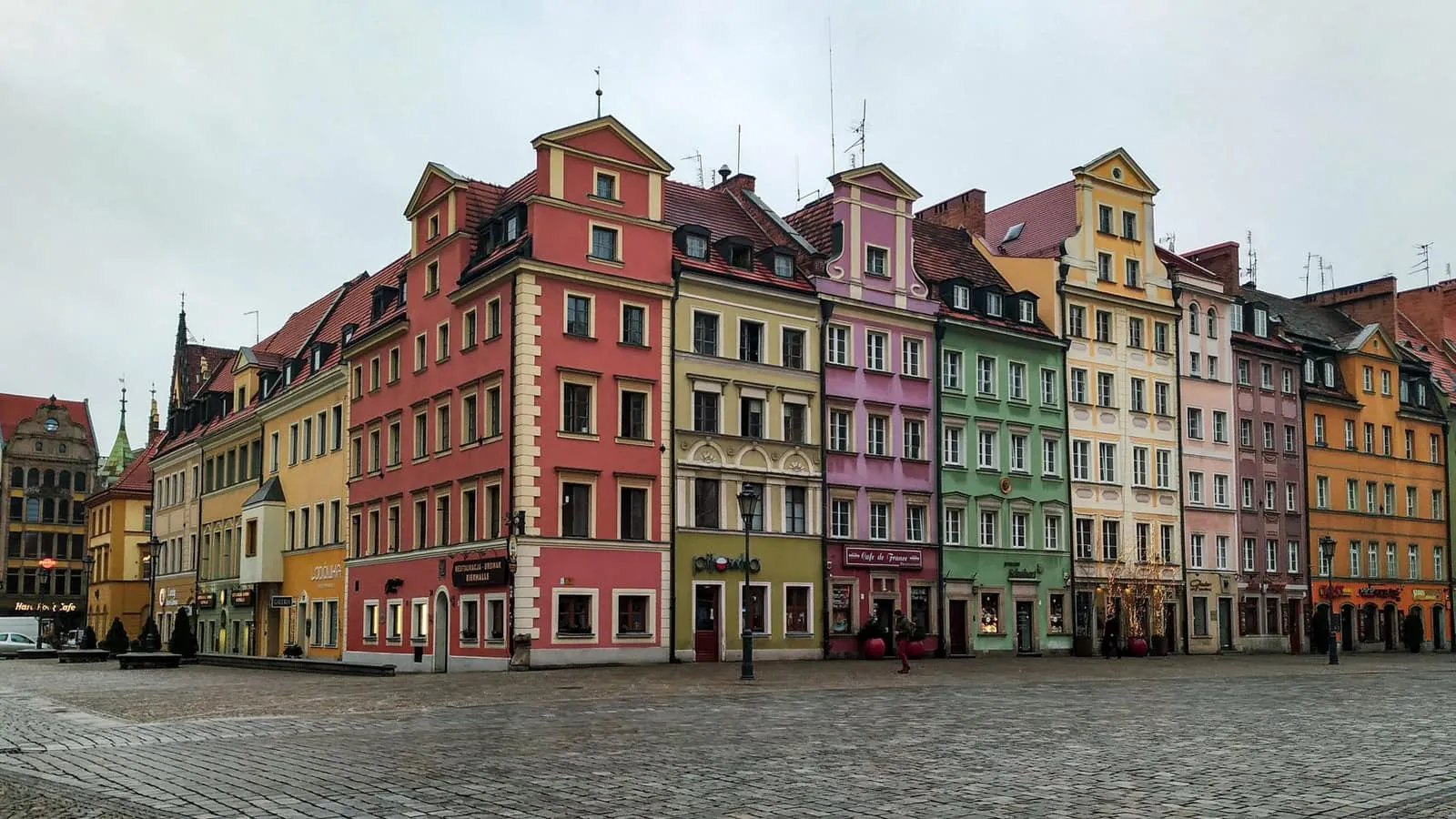 Kamienice na Rynku we Wrocławiu